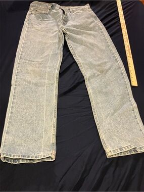 George Men's Straight Jeans in Light Blue Wash